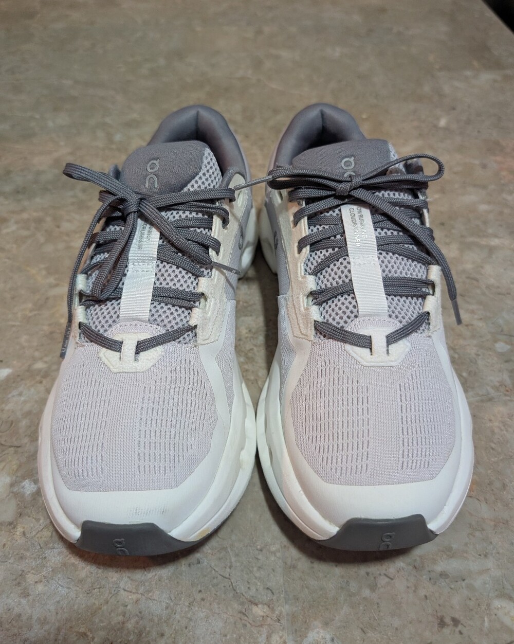 On Cloudrunner Swiss Engineering® Cushioned Shoes Frost White Women's Size 9.5 - Picture 3 of 14